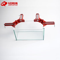 Light wind reinforced right angle clip 90°angle clip DIY glass fish tank clip Picture frame clip Woodworking photo frame clip thickening