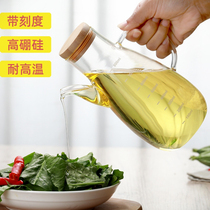 Home kitchen glass flavor kettle eagle mouth leakage tape high borosilicon oil pot outdoor dedicated