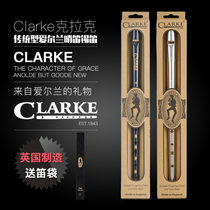 British Clarke Irish whistle traditional tin flute D C tune bagpipe has tutorial