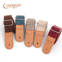 Langting ukulele strap solid color classic oblique cross woven simple style childrens ukulele strap shoulder strap
