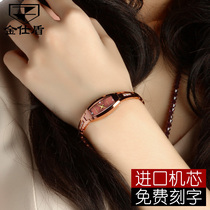  Swiss brand-name watches Womens watches Small mini sub-dial Ten air quality summer waterproof bracelet watch