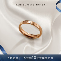 Daniel Wellington DW ring men and women Fashion couple ring rose gold hand decoration design ring