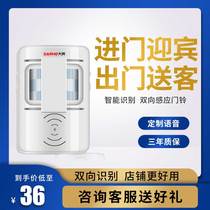 Welcome to the Sensors Entrance Door Shop Two-way Greet-in-the-Door Suzuki Ringing Voice Infrared Burglar Alarm