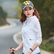 Summer outdoor skin coat men and women light coat couple breathable sports sunscreen windbreaker Beach Light sunscreen clothing