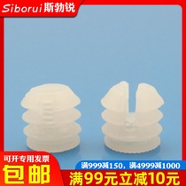 Furniture accessories plastic inner and outer teeth nut hammer connection nut expansion nut embedded nut plastic nut nut M6