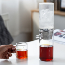 Imperial Bubble Mouth Ice Drip Coffee Pot Household Cold Extraction Pot Coffee Machine Ice Brew Hand-Pour Ice Drop Dual-use Drippot