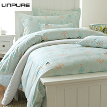 Blue Platinum home textile four-piece childrens cartoon satin cotton 1 5m single bed bedding bedding set 60 pieces