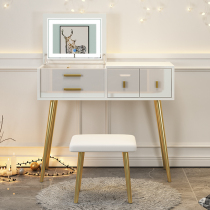 Dresser Bedroom Modern simple light luxury clamshell makeup Taipei European net Red ins wind makeup table Desk one