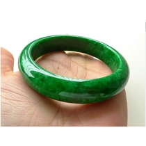 Emerald bracelet Emerald dry green jade bracelet jade bracelet full green Myanmar