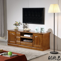 Solid wood TV cabinet Customized Chinese living room Bedroom TV cabinet modern minimalist small household Economy type storage lockers