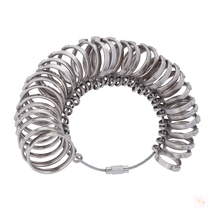 Processing test number standard diameter size ring is bigger to make finger Port circumference repair volume full set of ring measurement t