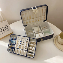 Bracelet box multiple jewelry storage box suitcase large capacity multi-layer Jade jade bracelet box storage box leather bag