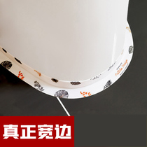 Toilet edge beautiful seam paste waterproof mildew base U-shaped tape toilet corner toilet corner toilet gap sealing strip