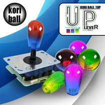 KORI transparent two-color ball professional game arcade rocker ball head PS4 Boxing King Street tyrant three and clear water