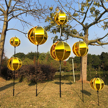 Xibao colorful golden wind turn round ball windmill Real Estate Park attractions kindergarten decoration games childrens toys