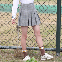 2021 girl sweet plaid pleated plaid skirt high school students short skirt College wind skirt ins Super fire