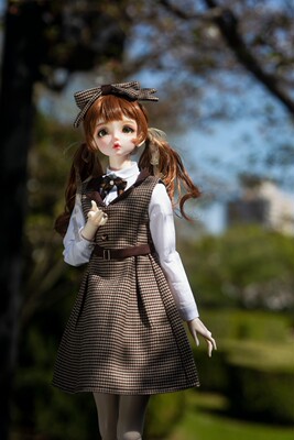 taobao agent BJD SD female baby clothes suit skirt skirt dressing three -pointers, four -pointers