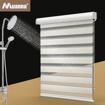 Mousanna soft screen roller blind shutter blinds free of punch toilet bathroom Kitchen waterproof shading and shading