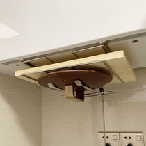 Stainless steel pot cover holder non-perforated rack chopping board rack chopping board Shelf shelf cabinet hanging storage rack