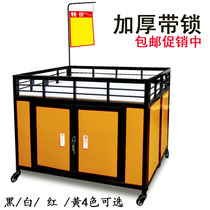 Floss rack special car supermarket promotion car dump truck promotion table display rack stacker folding Special Treatment Table