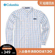 Columbia Columbia Outdoor 21 Spring and summer new Mens Omi quick-drying classic check shirt FE7187