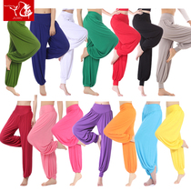  Nine dance yoga clothes bloomers fitness pants Dance clothing practice pants dance pants Dance womens pants Womens plus size