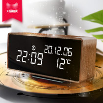 Tmall Elf alarm clock Smart watch ins desktop clock Bedroom bedside desktop electronic clock Bluetooth speaker