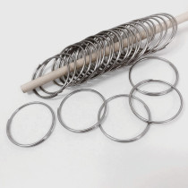 Ring stainless steel ring button adhesive hook key chain clip ring ring ring iron ring button Live button small ring ring ring buckle