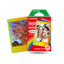 Fuji instaxmini7s 8 25 90 stand photo paper rainbow colorful 3 inch lace film