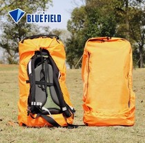 Blue field Checked backpack cover bag Rain cover Mountaineering bag cover Travel bag cover Shoulder bag Waterproof cover Lightweight