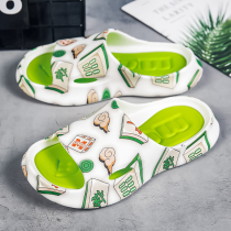 Slippers Mens Summer Non-slip Soft Bottom Personality Trends Casual Cool drag Mens Shit Sports Beach Vietnamese Sandals