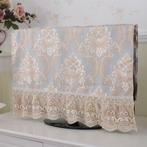 TV Hood dust cover fabric LCD TV cover cloth dust cover dust cover dust cloth cover TV cabinet cover towel