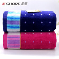 2 gold towels pure cotton household large face towels adult men and women thickened soft and absorbent couple face towels