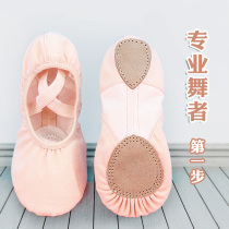 Childrens dance shoes Childrens summer soft soled meat pink Chinese dance ballet shoes Girls baby girls dance shoes