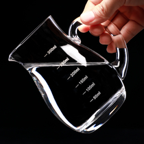 Liquor dispenser Red wine decanter household White wine fair measuring cup crystal glass wine measuring device with scale