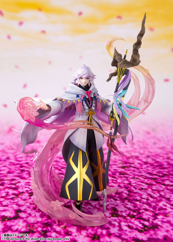 비디오 게임 남자 손에 자리에있는 Spot fzero Merlin Flower Magician Fgo Warcraft 선물