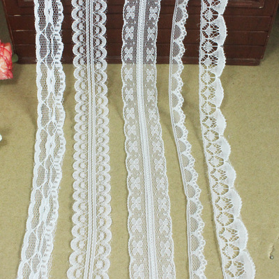 taobao agent 1 yuan 2 meters white lace lace wavy umbrella edge small cloth curtain accessories handmade DIY bjd baby clothes OB11