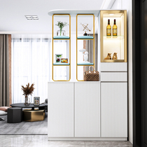 Screen partition living room modern simple door porch cabinet shoe cabinet integrated small house storage cabinet light luxury cabinet decoration