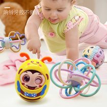 Tumbler toy baby 0-1 year old baby hand grip Ball 6 months large tooth glue