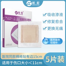 Haocheng five pieces equipped with 15cm bedsore paste silicone gel anti-pressure sore paste old man take one shot five (no more gift)