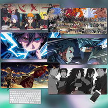 Anime Naruto Mouse Pad Naruto Sassuke Kaxi Hinata Uchiha Uchiha Super Large Desktop Student Keyboard Pad Writing Computer Mat Table Pad Student Desk Desk Pad to customize