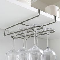 Valves creative red wine glasses upside down rack household wine storage shelf bar wine bottle rack wine cabinet storage rack