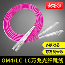 lc-lc 10 Gigabit Fiber Optic Patch 3 M LC-LC 10 Gigabit Multimode Dual Core OM3 om4 Pigtail 50 125 3 M LSZH