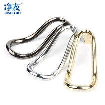  Jingyou metal pipe rack Zinc alloy high heels Single bucket base bracket accessories pipe rack seat