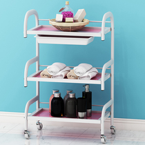 Beauty cart trolley barber shop hairdressing tool cabinet hair salon beauty salon special storage rack beauty equipment shelf
