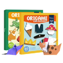 Milu Mideer childrens handmade origami set fun hands-on diy making toys 3-6 years old baby