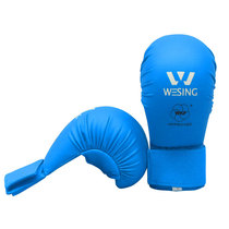 Boxing gloves Jiuzhishan karate gloves Adult childrens protective gloves Karate WKF boxing gloves Fitness gloves