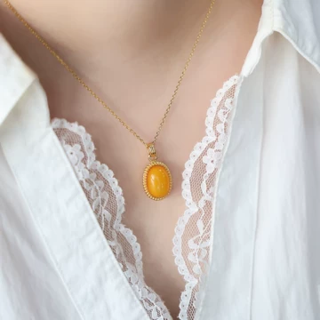 18K金蜜蜡吊坠-18K金蜜蜡吊坠促销价格、18K金蜜蜡吊坠品牌- 淘宝