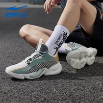Hongxing Erke mens basketball shoes 2021 summer new elastic non-slip sports shoes wear-resistant breathable training shoes