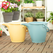 Alice gardening bucket thickened resin plastic watering bucket 8L household portable watering pot sprinkler tip bucket